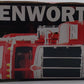 New-Ray 15333 1:43 White Kenworth W900 Tractor Supply Fuel Trailer LN/Box