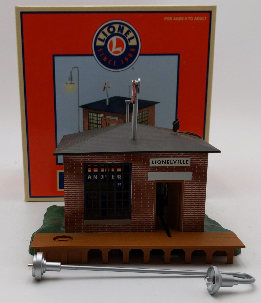 Lionel 6-14166 Operating Train Orders Building EX/Box