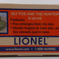 Lionel 6-34149 O Gauge Sly Fox & Hunter Animated Scene NIB