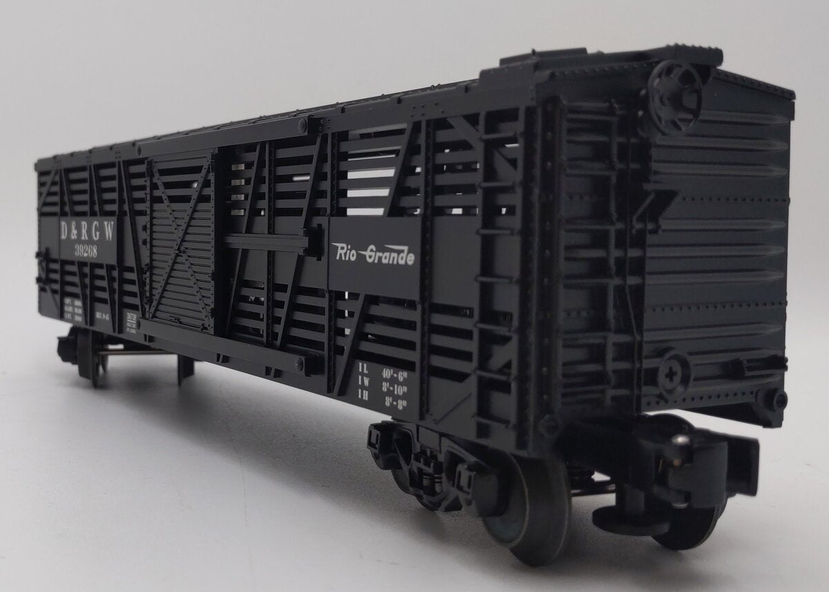 Lionel 6-36736 Denver & Rio Grande Stock Car with Cattle Sounds LN/Box