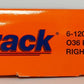 Lionel 6-12046 O Gauge O36 Right Hand Remote-Control FasTrack Switch/Turnout EX/Box
