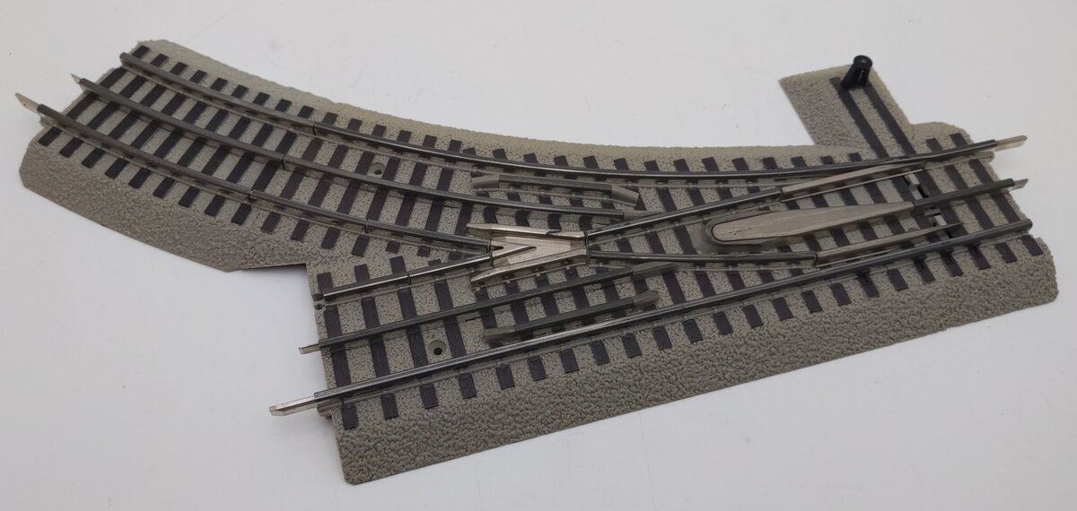 Lionel 6-12018 O-36 Right Hand Manual FasTrack Switch Turnout EX/Box