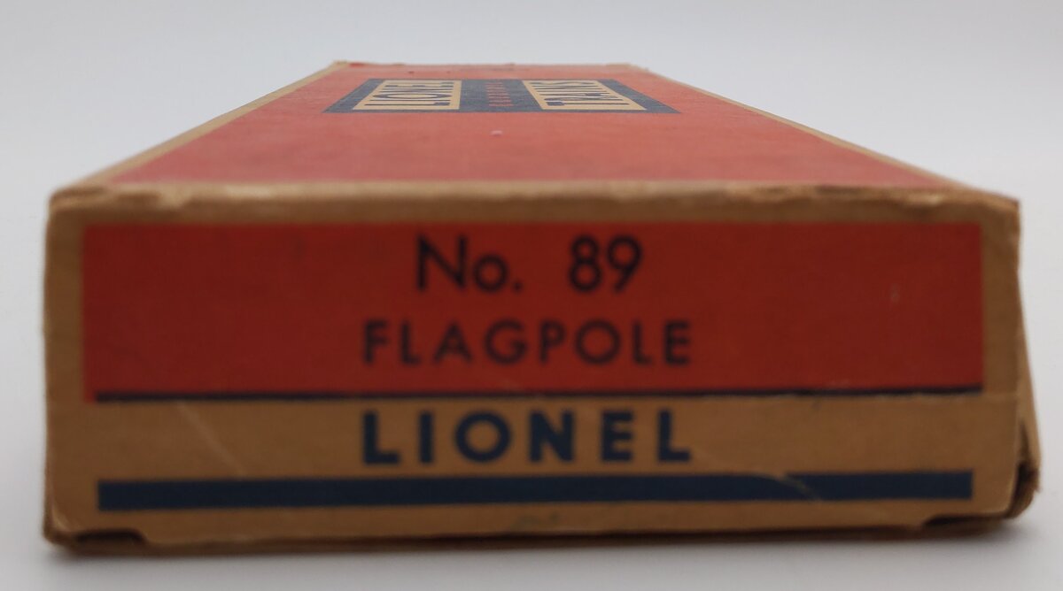 Lionel 89 Vintage O Flagpole VG/Box