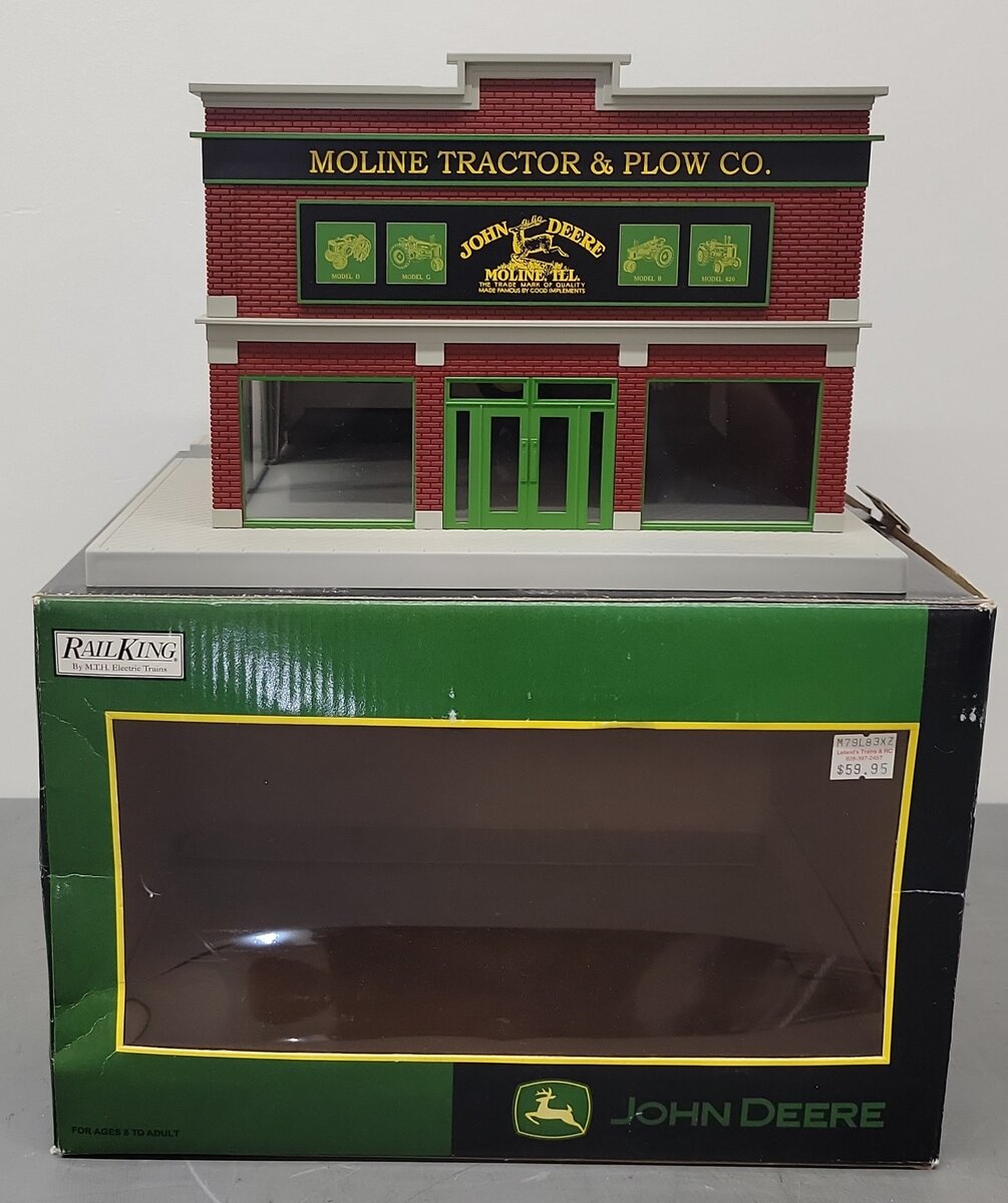 MTH 30-90145 O Gauge John Deere Tractor Dealership LN/Box
