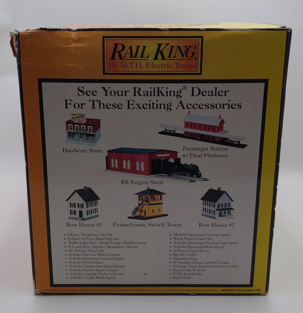 MTH 30-9017 O Gauge First City Bank Building EX/Box