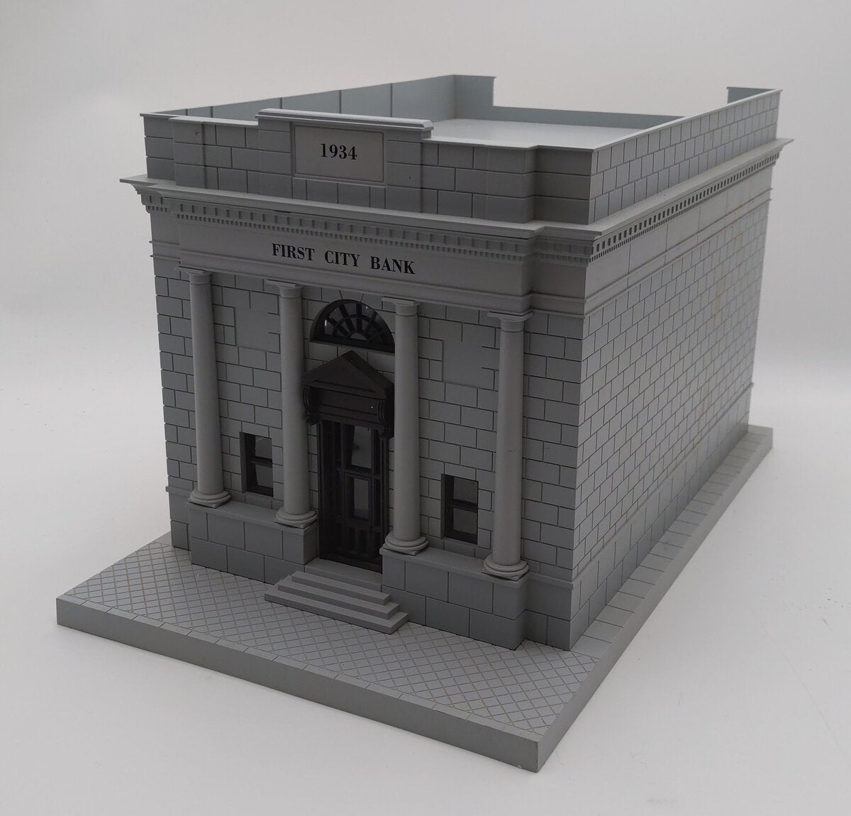 MTH 30-9017 O Gauge First City Bank Building EX/Box
