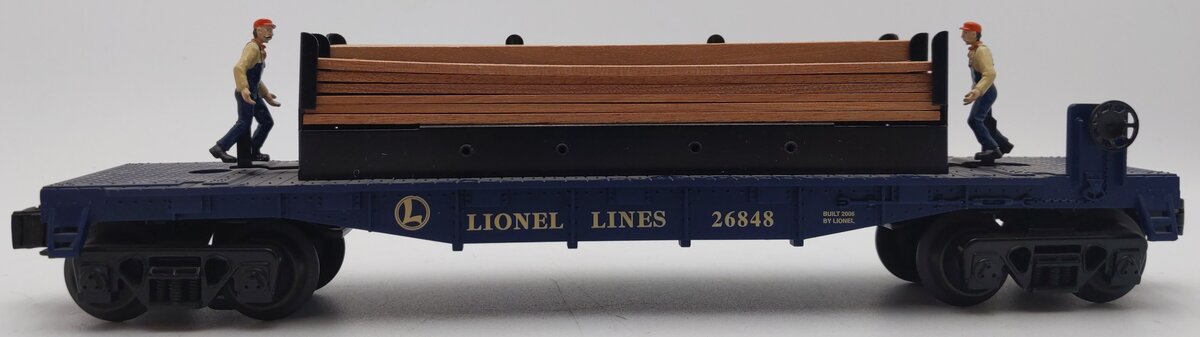 Lionel 6-26848 O Gauge Lionel Lines Moe & Joe Flatcar EX/Box
