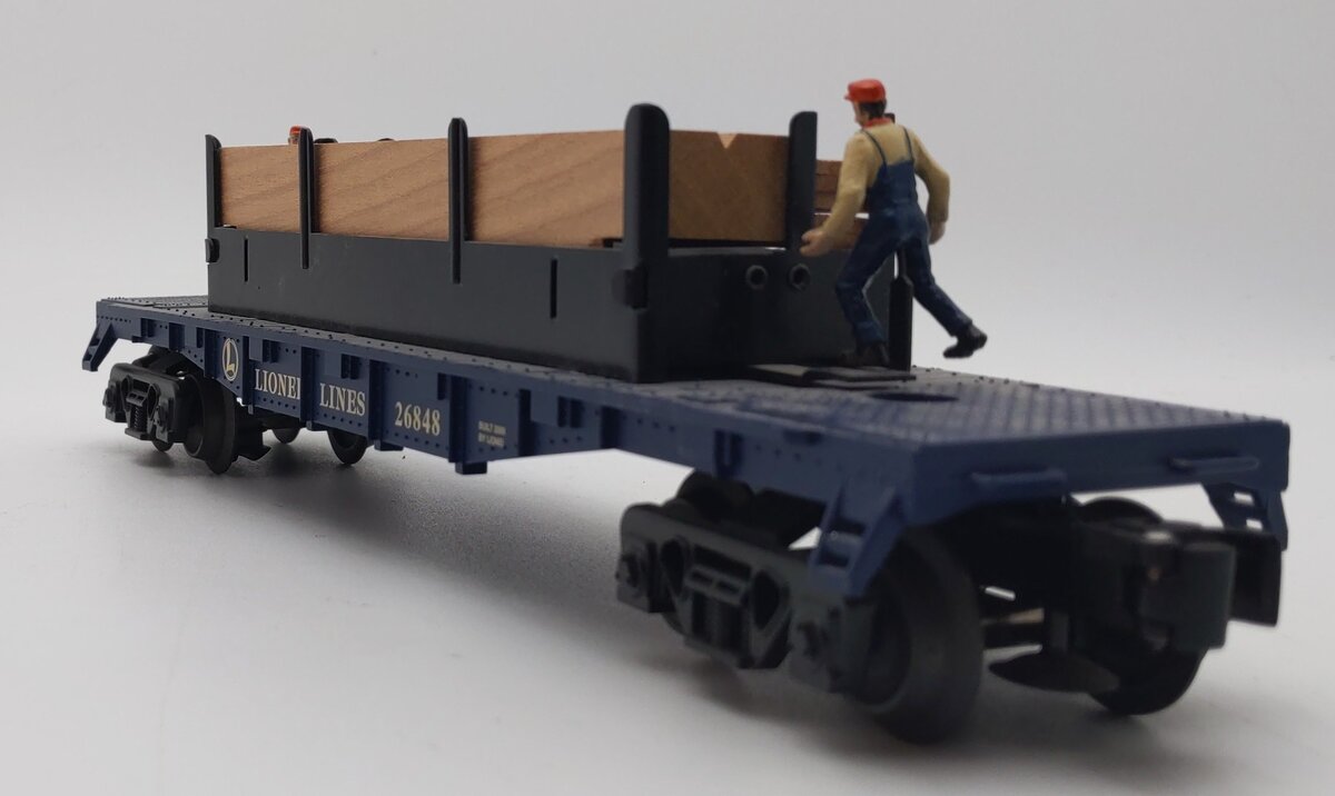 Lionel 6-26848 O Gauge Lionel Lines Moe & Joe Flatcar EX/Box