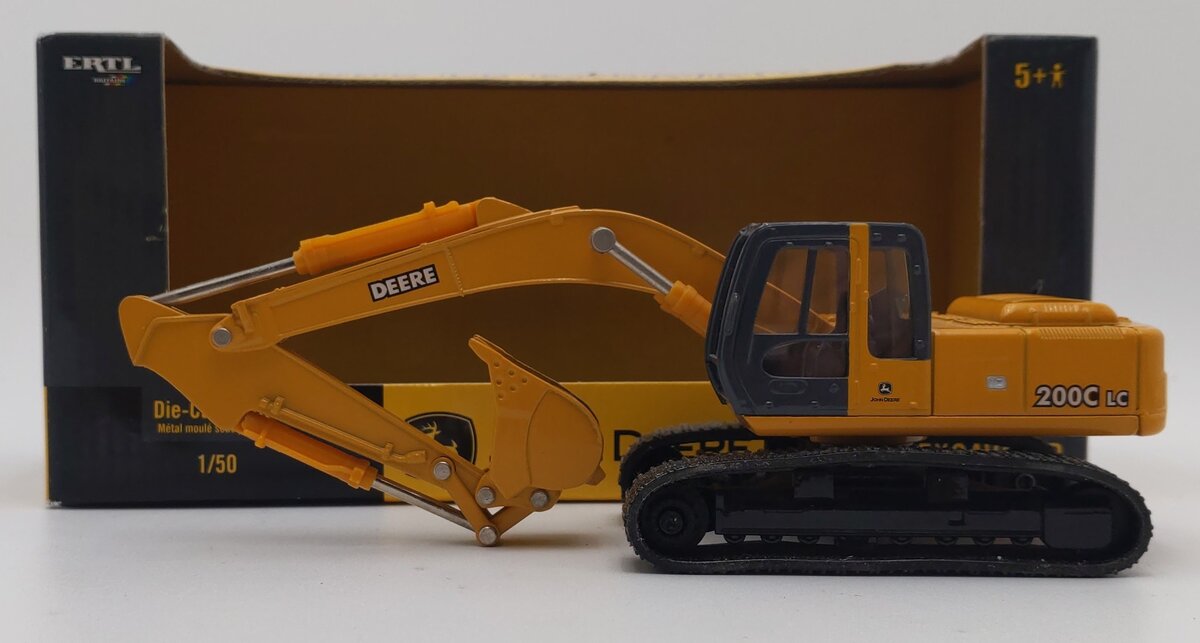 Ertl 15507 1:50 Diecast John Deere 200 C LC Excavator EX/Box