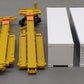 K-Line K77026IC O TCA TTAC 5-Pack Flatcar Set with Intermodal Containers EX/Box