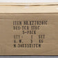 K-Line K77026IC O TCA TTAC 5-Pack Flatcar Set with Intermodal Containers EX/Box