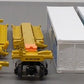 K-Line K77026IC O TCA TTAC 5-Pack Flatcar Set with Intermodal Containers EX/Box