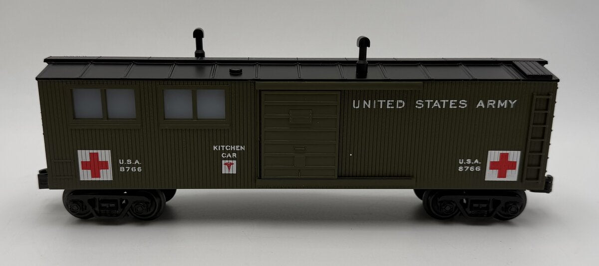 MTH 30-79635 O Gauge U.S. Army Engineering Car #8766 EX/Box