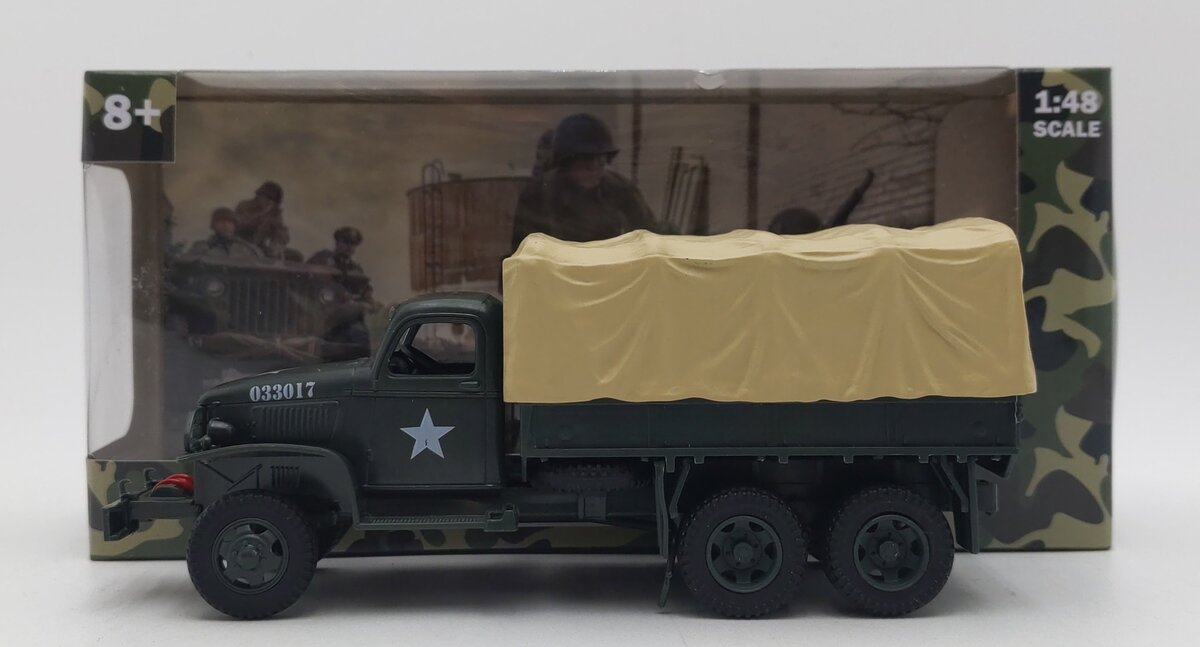 Menards 275-9129 1:48 Scale Denver Military CCKW-353 Cargo Truck EX/Box