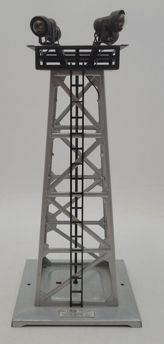 Lionel 6-12886 O Gauge 395 4-Light Floodlight Tower VG/Box
