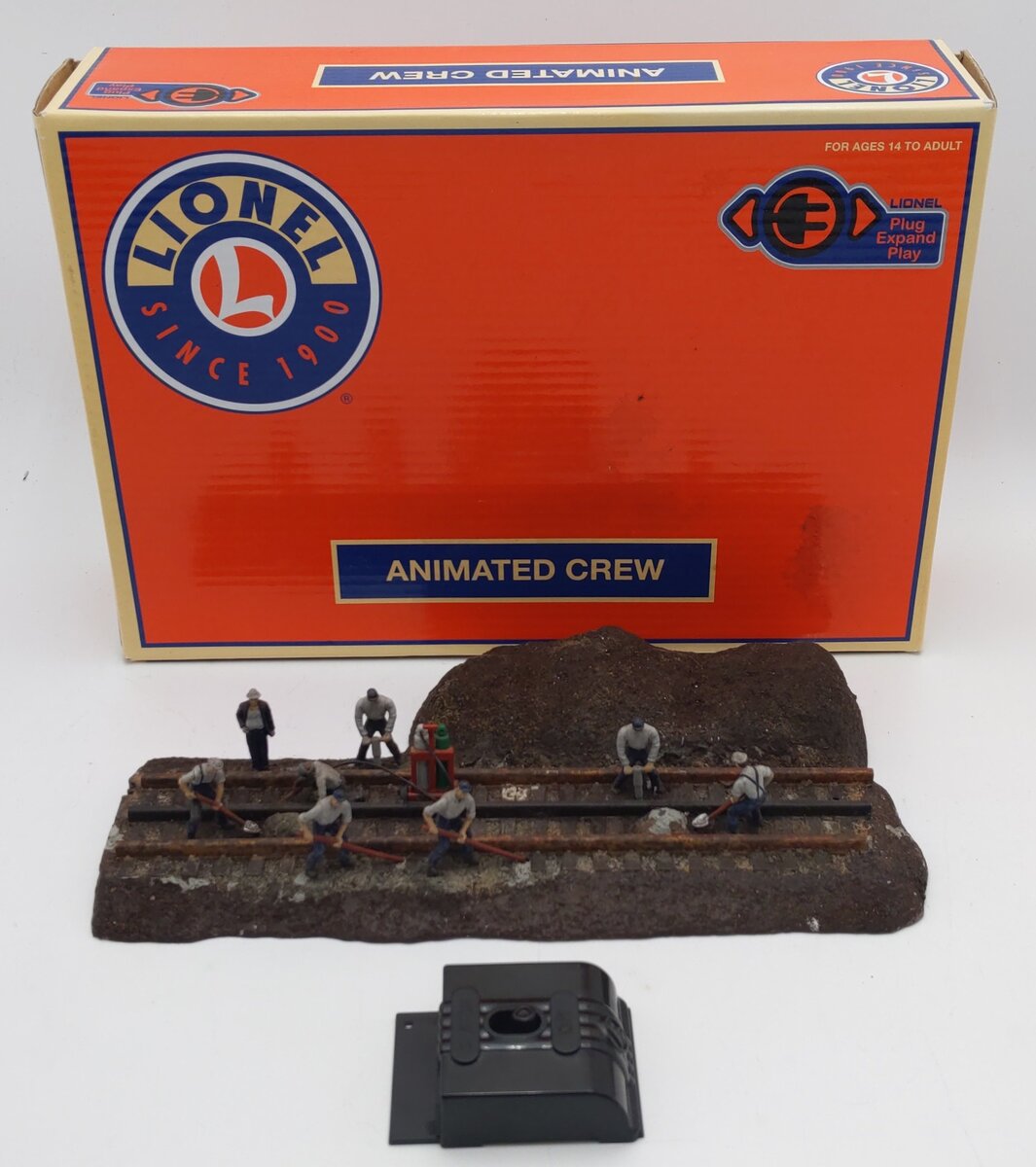 Lionel 2129050 O Gauge Custom S/O Operating Track Crew Figure Set/Box