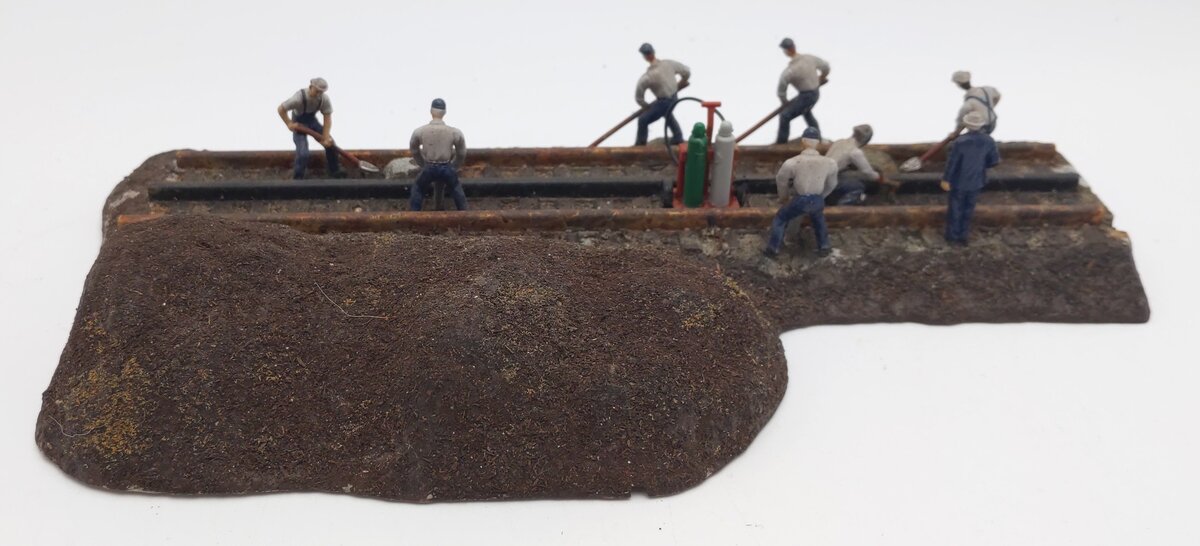 Lionel 2129050 O Gauge Custom S/O Operating Track Crew Figure Set/Box