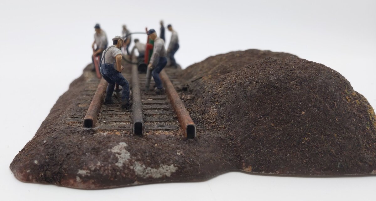 Lionel 2129050 O Gauge Custom S/O Operating Track Crew Figure Set/Box