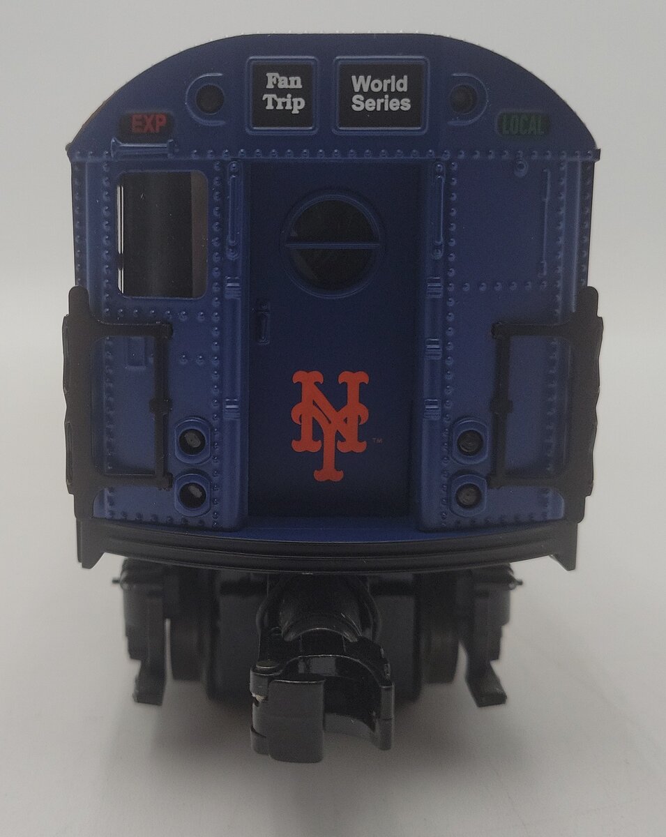 MTH 30-4123-1 O Mets RailKing Subway Passenger Train (Powered) w/ ProtoSound 2.0 EX/Box
