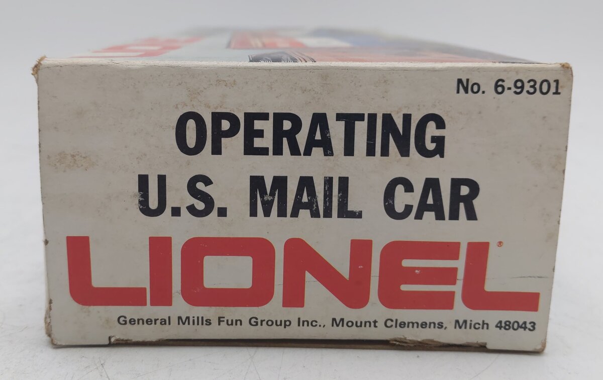 Lionel 6-9301 O Gauge US Mail Operating Boxcar #9301 EX/Box
