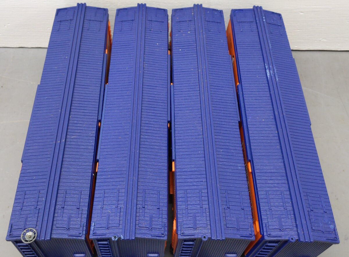 Lionel 6-11849 O Centennial Series 4-Car Woodside Reefer Set VG