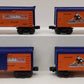 Lionel 6-11849 O Centennial Series 4-Car Woodside Reefer Set VG
