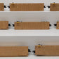 Menards O Gauge Union Pacific Flatcars (8) VG