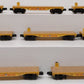 Menards O Gauge Union Pacific Flatcars (8) VG