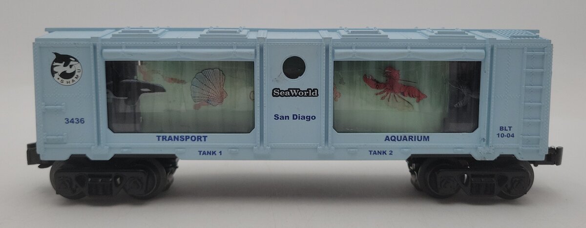 RGS 3436 O Gauge Seaworld San Diago Aquarium Transport Car EX