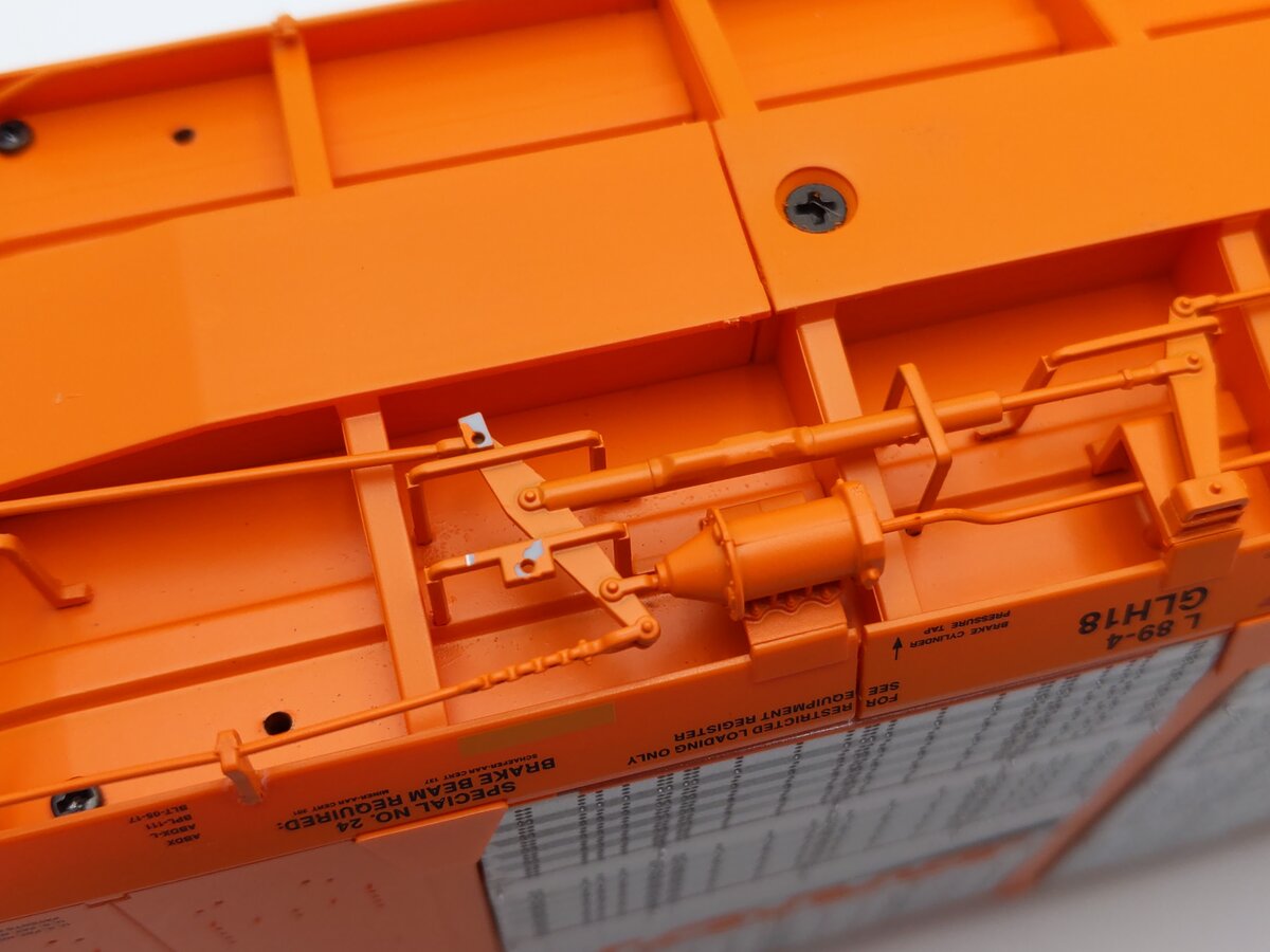 Atlas 3007420-1 O Gauge BNSF Gunderson Multi-Max Autorack #696201(3-Rail) EX/Box