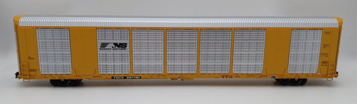 Atlas 3007423-2 O Gauge NS (TOCX) Gunderson Multi-Max Autorack #697782 (3-Rail) EX/Box