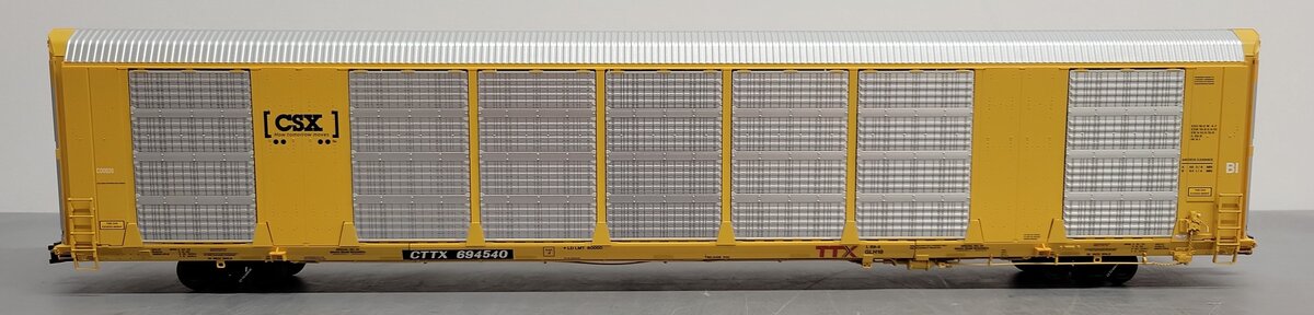Atlas 3001498-3 O Gauge CSX Gunderson Mulit-Max Autorack #694540 (3-Rail) EX/Box