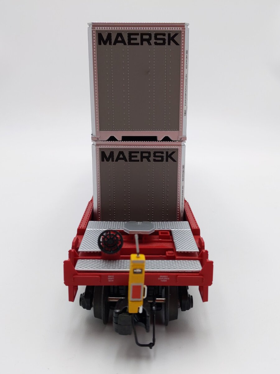 MTH 20-95174 O Northwestern Oklahoma Husky Stack Car #210248 w/ETD (3-Rail) EX/Box