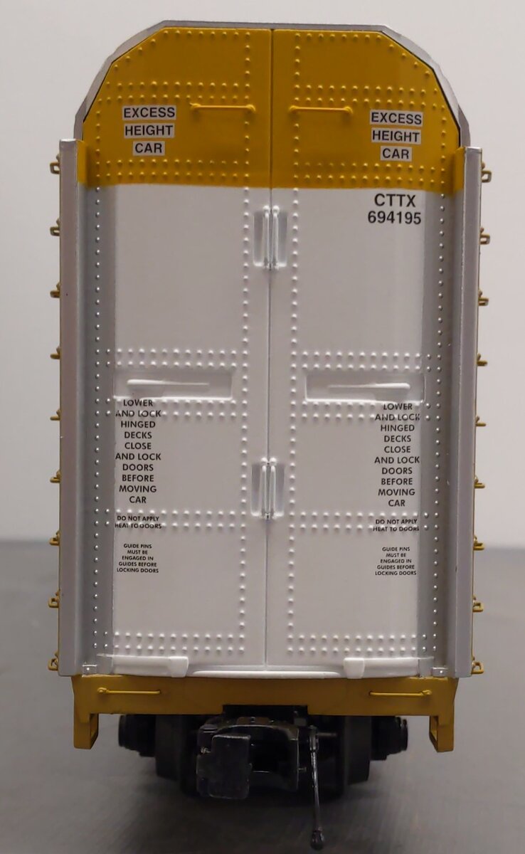 MTH 20-95829 O Gauge Custom Canadian National Corrugated Auto Carrier #694195 LN/Box