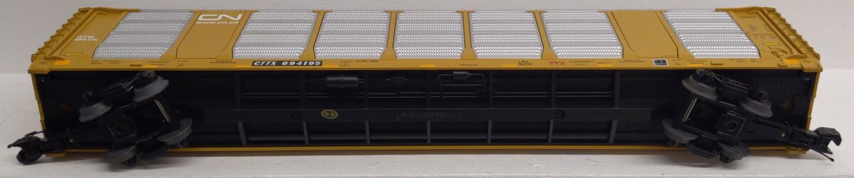 MTH 20-95829 O Gauge Custom Canadian National Corrugated Auto Carrier #694195 LN/Box
