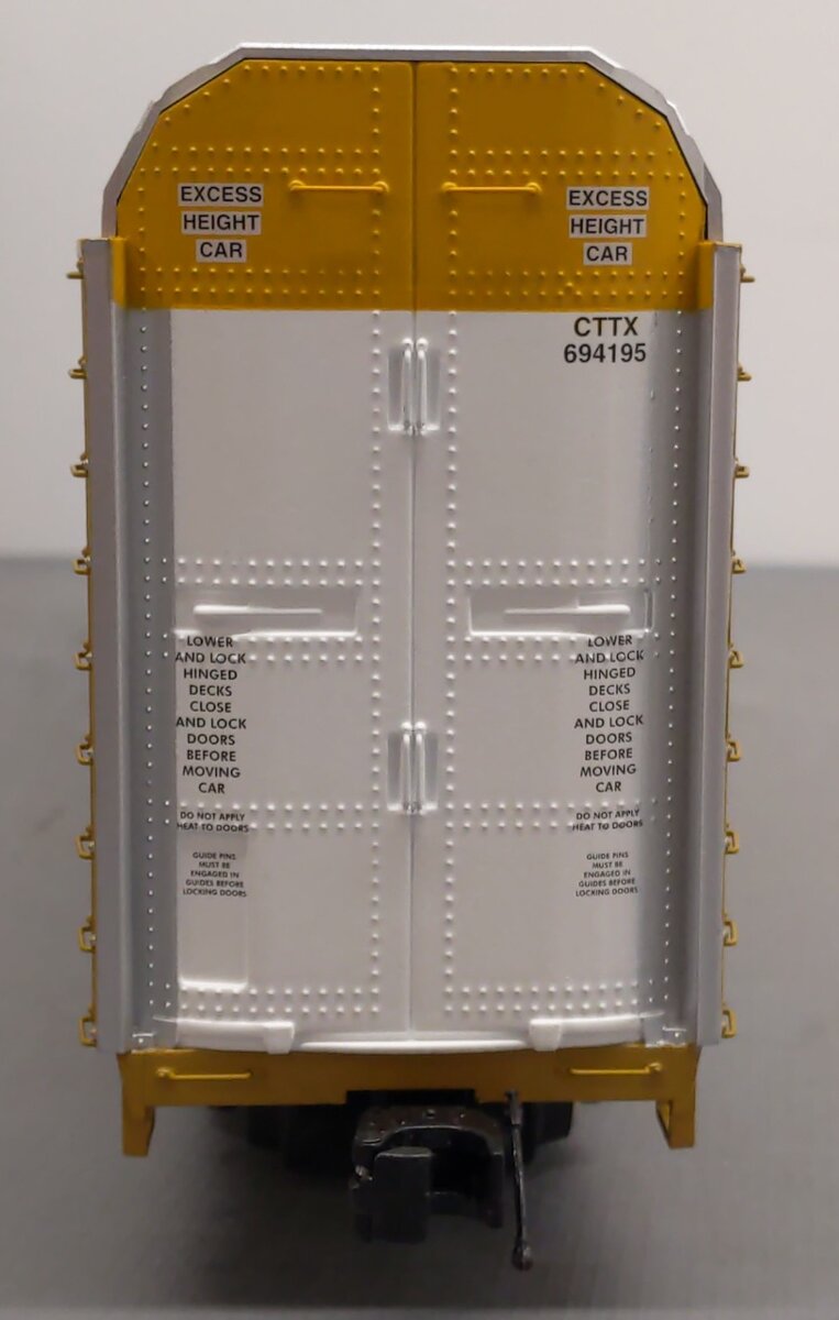MTH 20-95829 O Gauge Custom Canadian National Corrugated Auto Carrier #694195 LN/Box