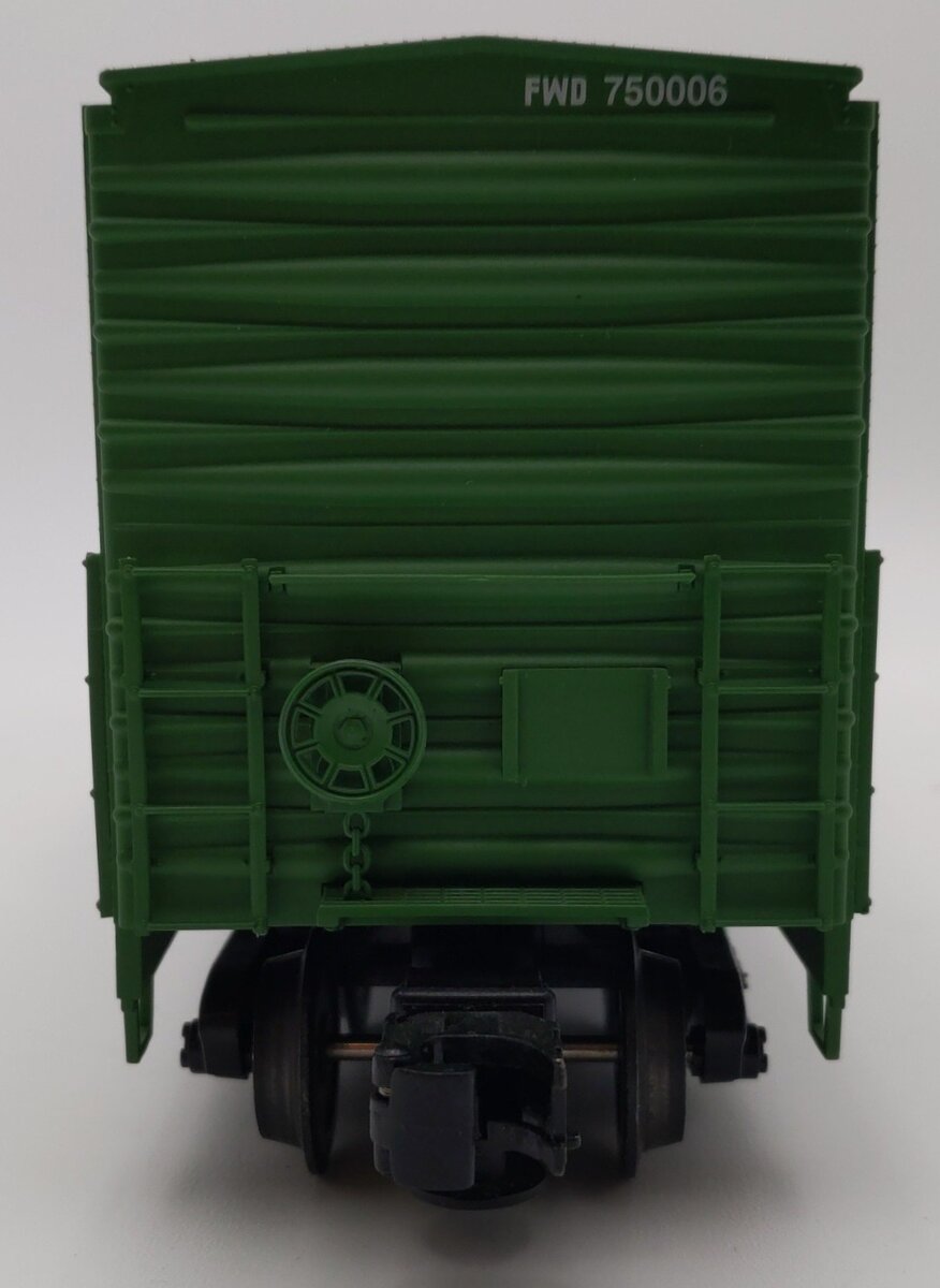 Atlas 6502-1 O Gauge Burlington Northern Evans 53' Boxcar #750006 (3Rail) EX