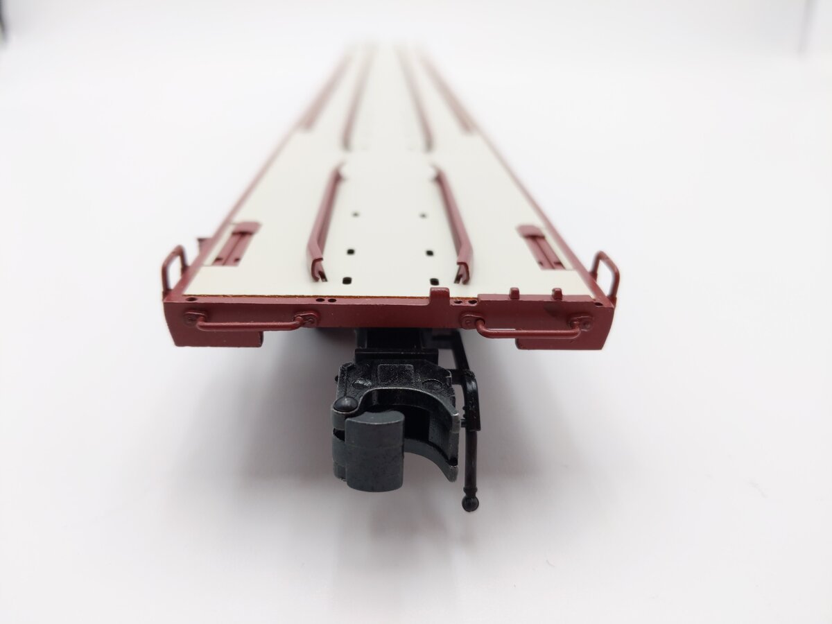 Atlas 3005214-1 O Gauge FEC 89'4" Intermodal Flat Car #2707 (3-Rail) EX/Box