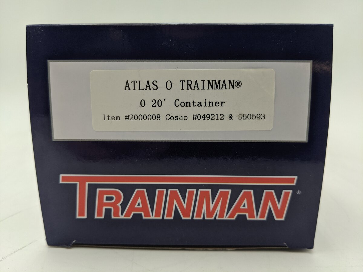 Atlas 2000008 O Cosco Trainman® 20' Container LN/Box