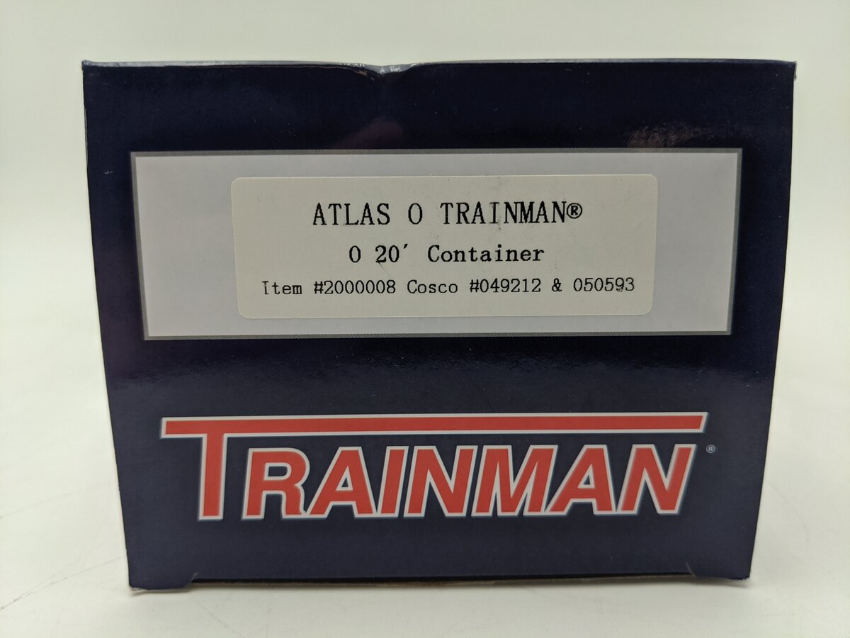 Atlas 2000008 O Cosco Trainman® 20' Container LN/Box