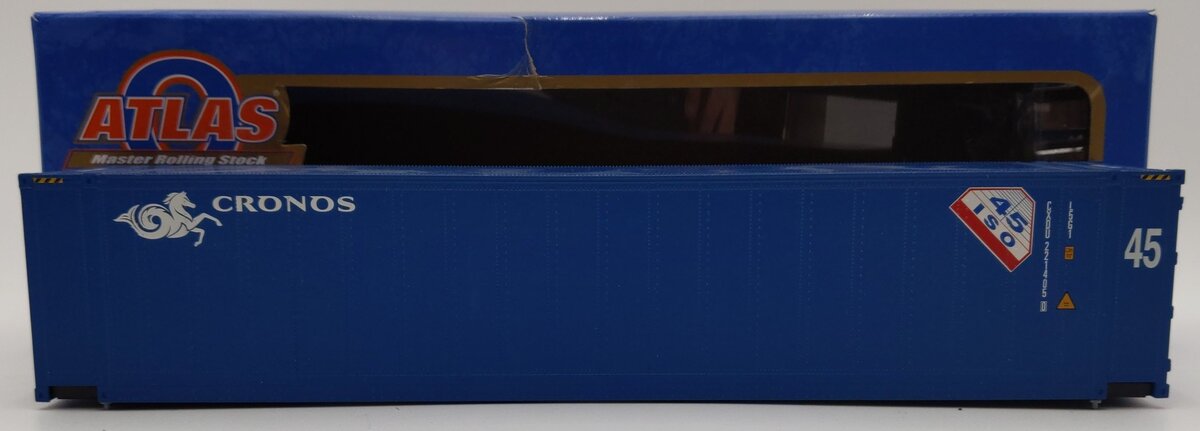 Atlas 3006316-6 "HO" Master Line 45' Container Cronos #2114050 EX/Box