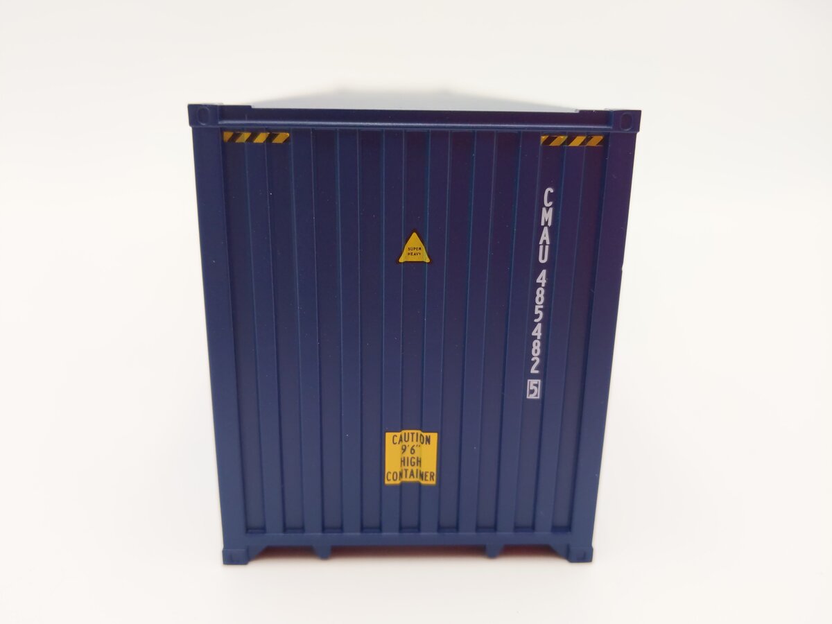 Atlas 3001141-4 O Scale CMA CGM 40' High-Cube Container #4854825 LN/Box