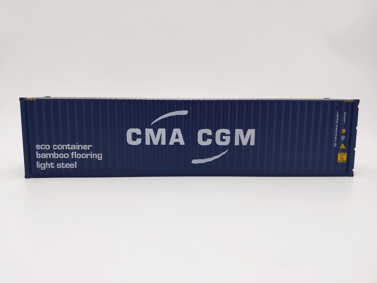 Atlas 3001141-4 O Scale CMA CGM 40' High-Cube Container #4854825 LN/Box