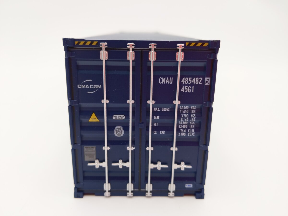 Atlas 3001141-4 O Scale CMA CGM 40' High-Cube Container #4854825 LN/Box