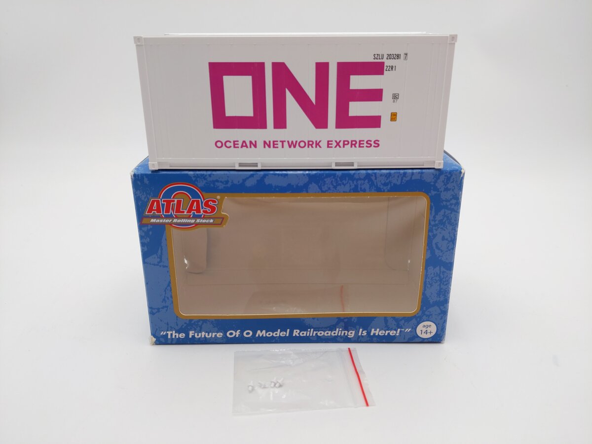 Atlas 3002234-4 O Gauge ONE 20' Refrigerated Container #2032817 EX/Box