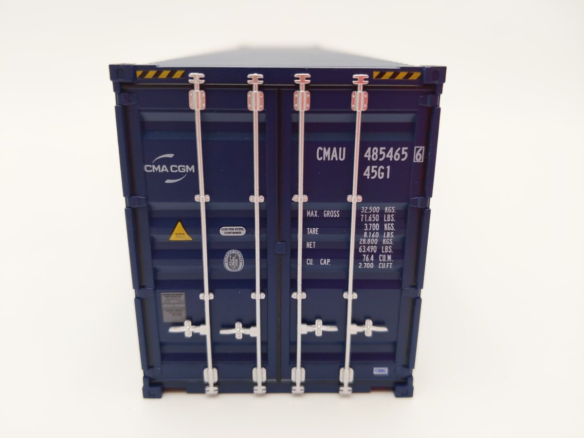 Atlas 3001141-3 O Scale CMA CGM 40' High-Cube Container #4854656 LN/Box