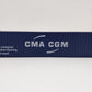 Atlas 3001141-3 O Scale CMA CGM 40' High-Cube Container #4854656 LN/Box