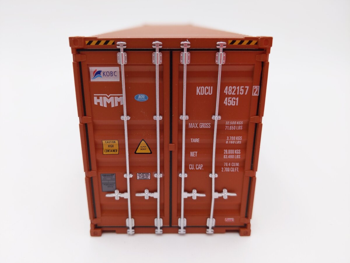 Atlas 3001145-1 O Scale HMM 40' High-Cube Container #4821572 EX/Box
