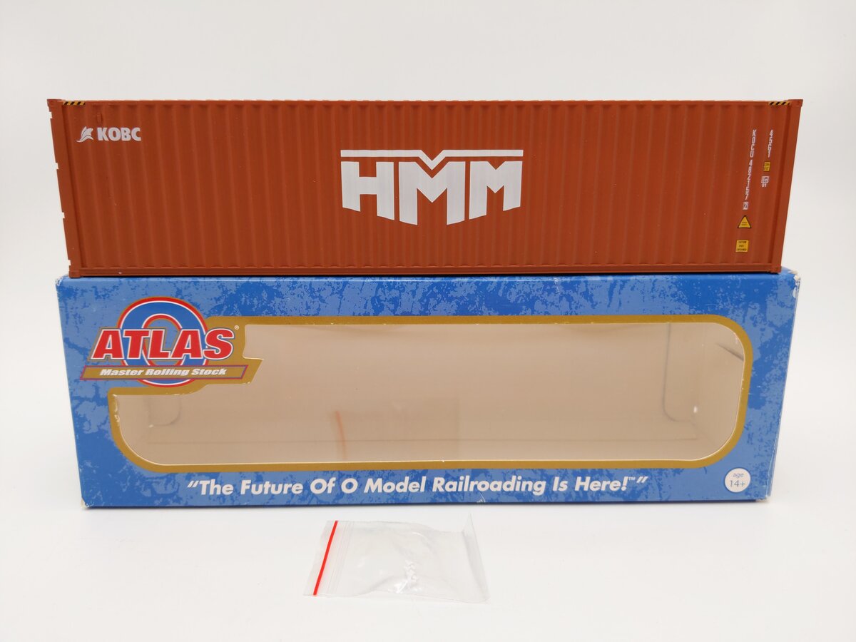 Atlas 3001145-1 O Scale HMM 40' High-Cube Container #4821572 EX/Box