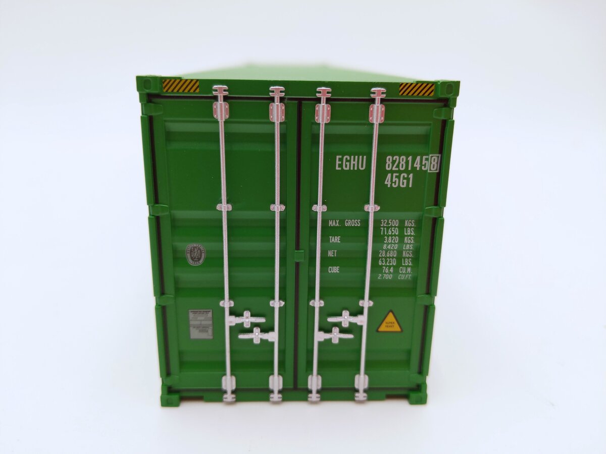 Atlas 3002583-3 O Scale Evergreen 40' Hi-Cube Container #8281458 LN/Box